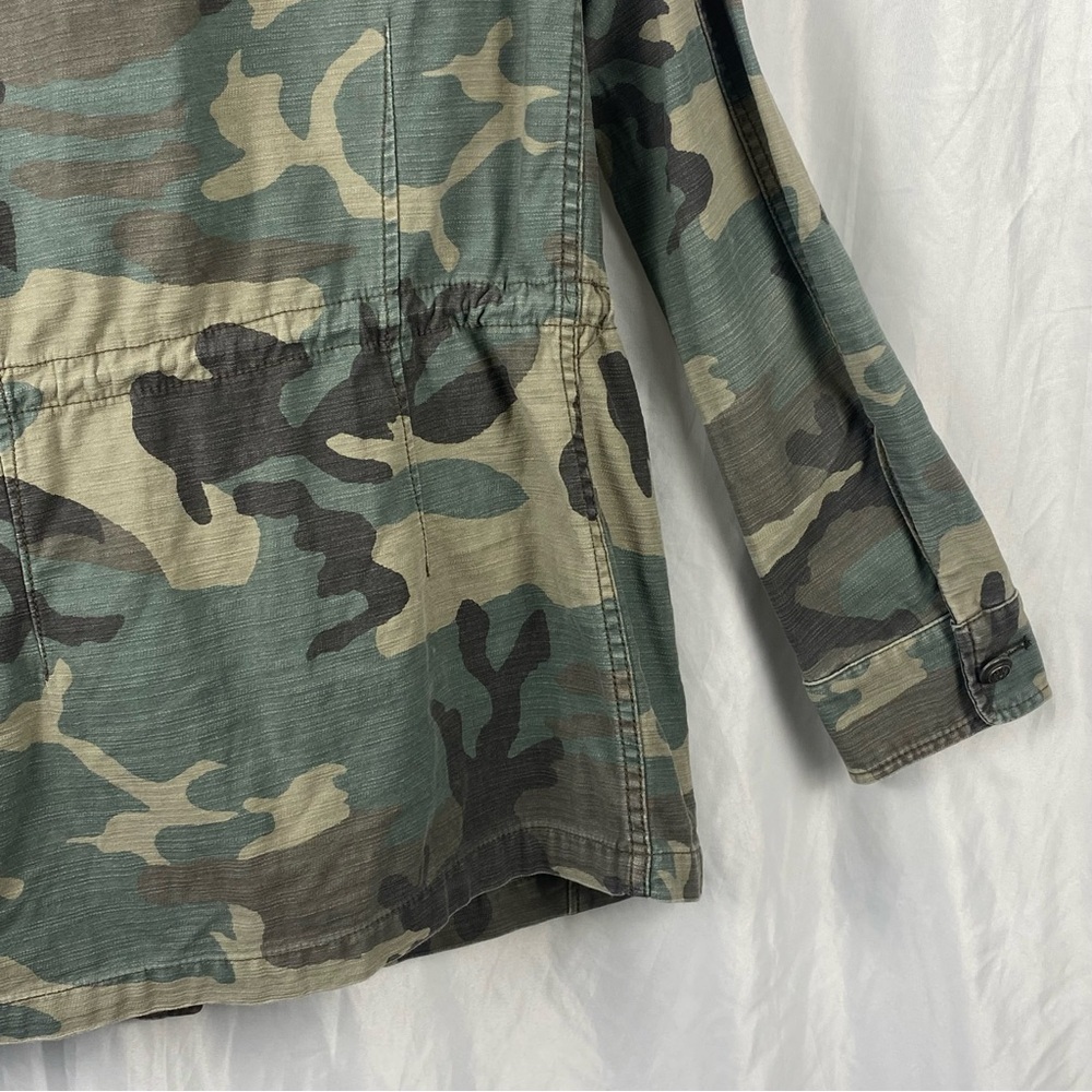 Free People Women’s Camouflage Military Style Utility Jacket Size XS - Picture 15 of 16